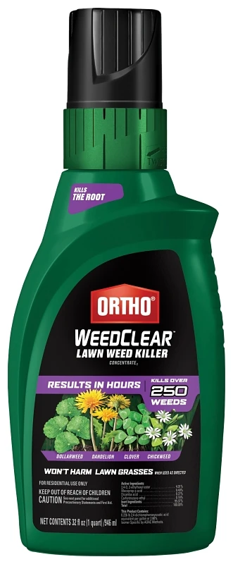 Weedclear 32 Oz. Concentrate Southern Lawn Weed Killer For Broadleaf Weeds