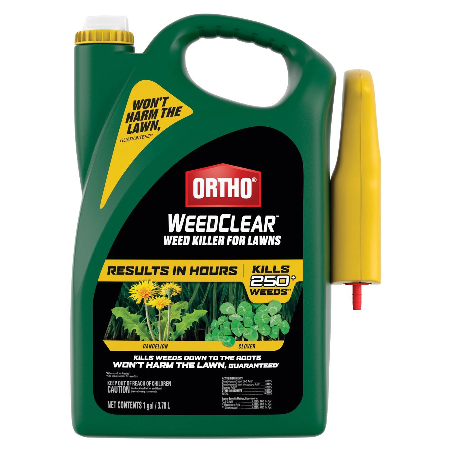 Weedclear 1 Gallon Ready-to-use Trigger Spray Weed Killer For Lawns