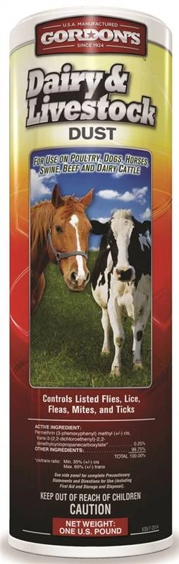 Dairy & Livestock Insecticide Dust, 1 Lb.