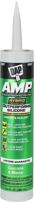 AMP Concrete/Masonry Sealant, 9-oz.