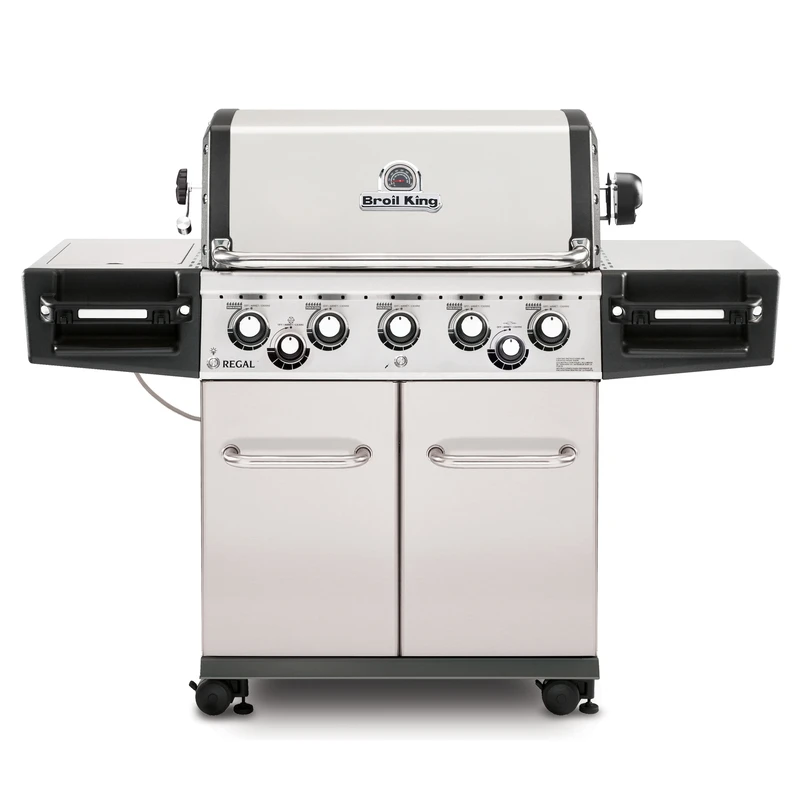 Regal S590 Pro 5-burner Stainless Steel Natural Gas Grill With Side Burner