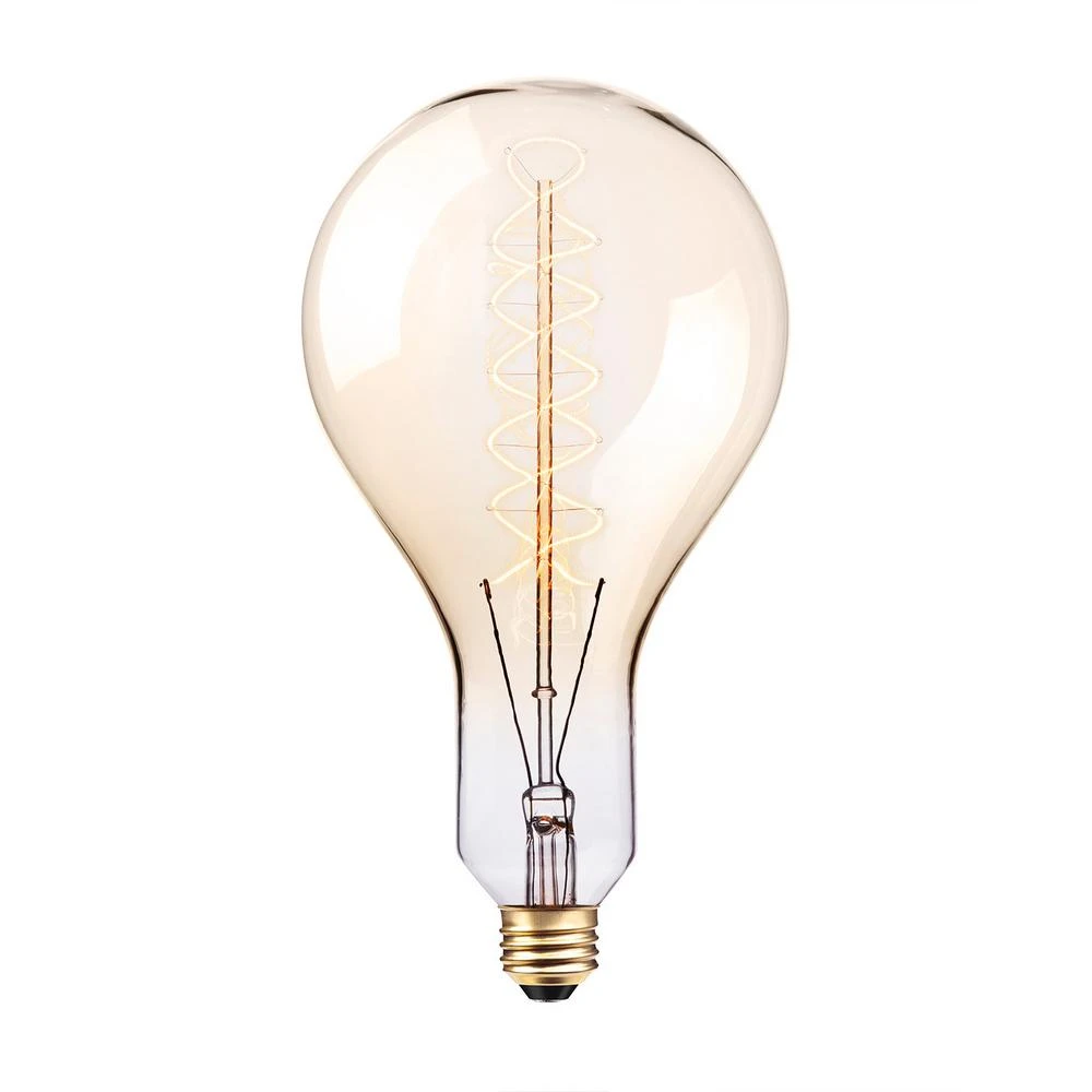 Vintage Oversized Incandescent Light Bulb Ps42, 100-watt, Dimmable, Clear