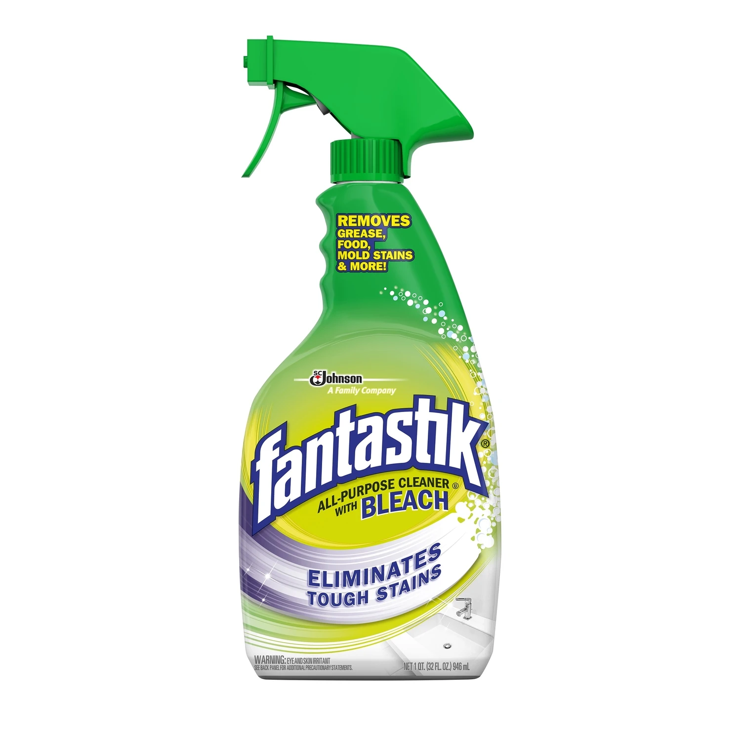 Fresh Scent All Purpose Cleaner Liquid 32 Oz With Bleach