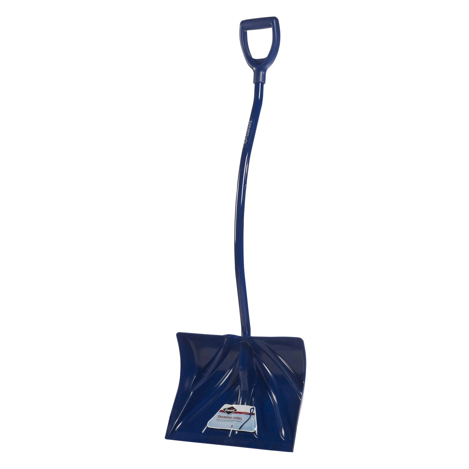 Yukon 18-inch Poly Blade Snow Shovel With Ergonomic Aluminum Handle
