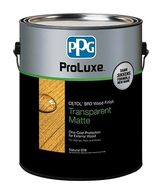 Proluxe Cetol Srd Transparent Matte Natural Alkyd-oil Stain And Finish 1 Gallon