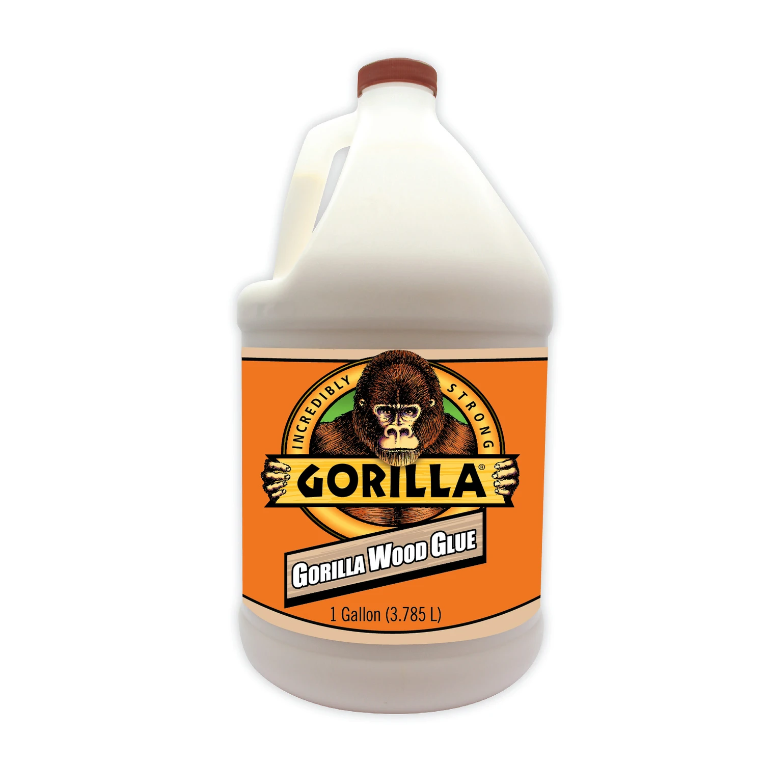Wood Glue, Interior and Exterior Use, 1 Gallon Bottle, Strong Adhesion