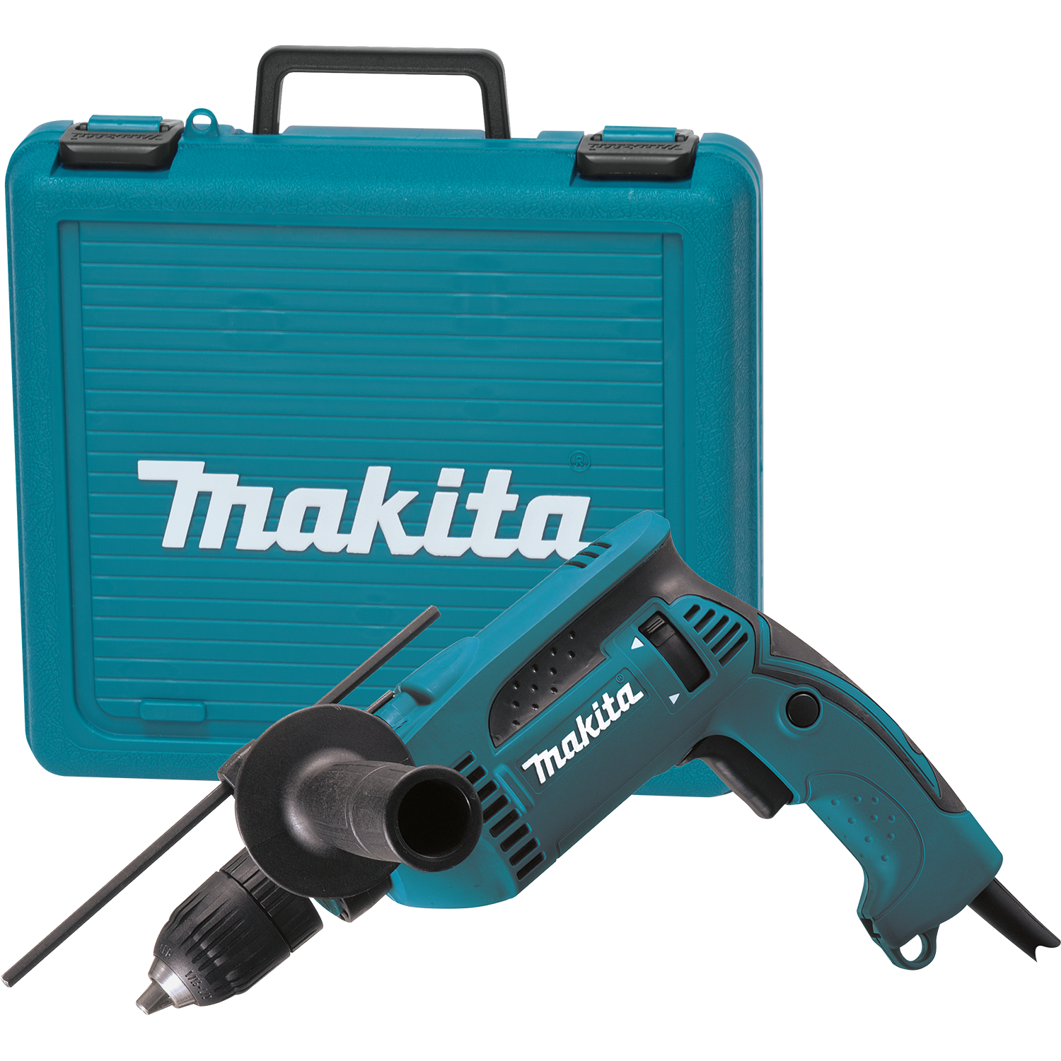 5/8 In. Keyless 6.0-amp Electric Hammer Drill With Tool Case
