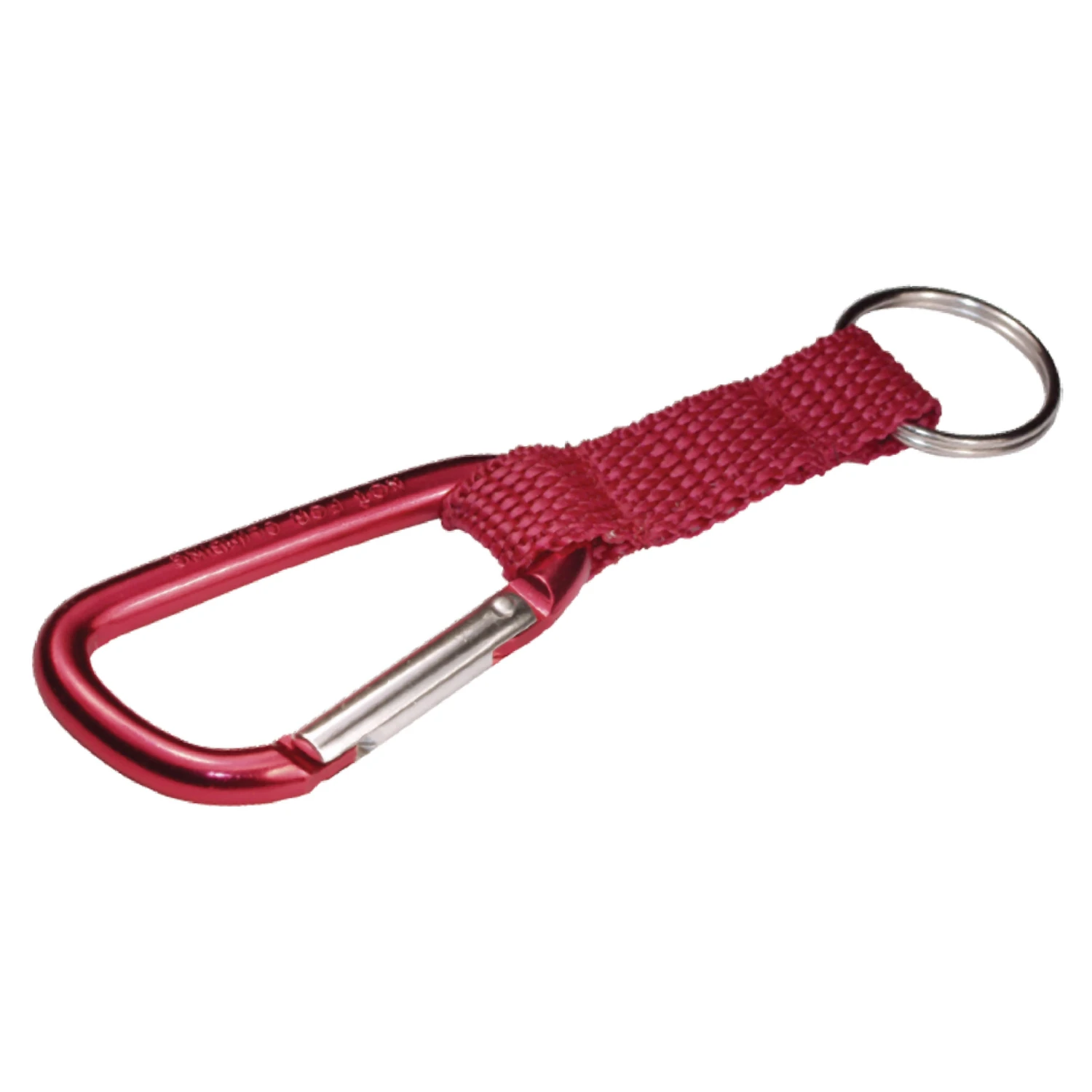 Hillman Aluminum/Nylon Multicolored Key Ring Carabiner Hillman Aluminum/Nylon Multicolored Key Ring Carabiner