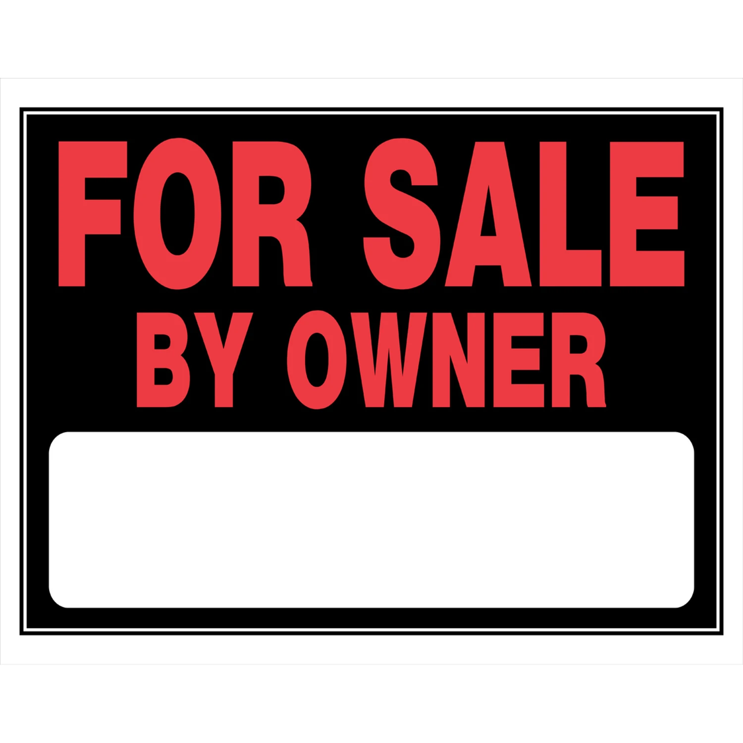 15x22 Sale/Owner Sign
