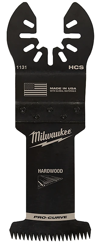 Milwaukee Universal Fit Open-Lok 1-3/8 in. L X 1-3/8 in. W High Carbon Steel Japanese Blade Hardwood