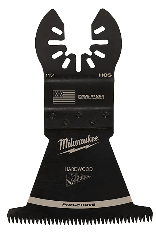 Milwaukee Universal Fit Open-Lok 2-1/2 in. L X 2-1/2 in. W High Carbon Steel Japanese Blade Hardwood