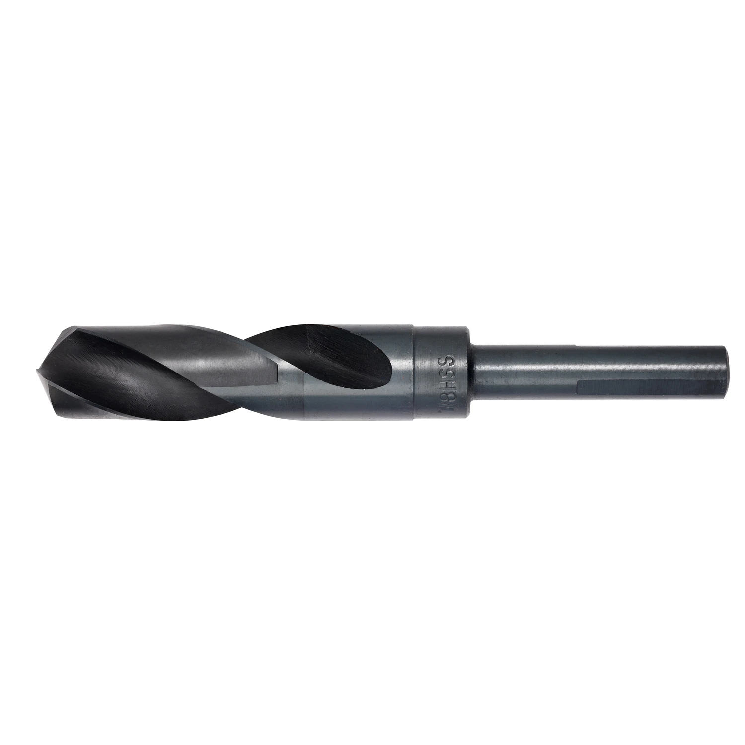 Silver and Deming Black Oxide Drill Bit, 7/8 Inch Diameter