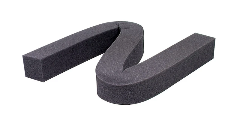 42 In. X 1-1/4 In. Air Conditioning Weatherstrip - Gray Foam