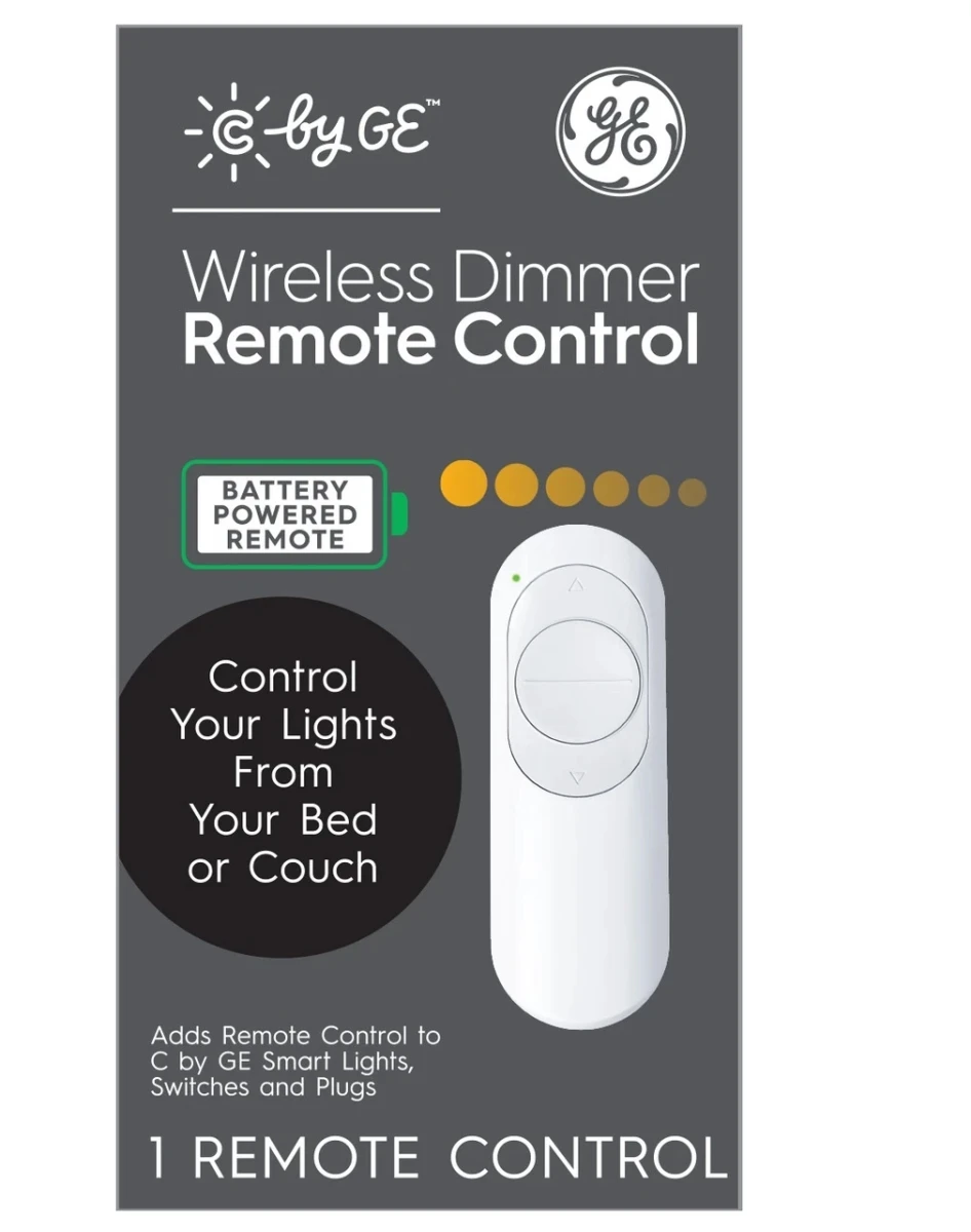 Cync Wireless Smart Remote Dimmer Switch, White