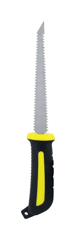 6 In. Double Edge Drywall Jab Saw With Rubber Grip Handle
