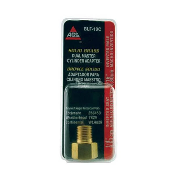 Blf19c Brake Line Standard Adapter Fitting - 1/4 To 5/16 Inch
