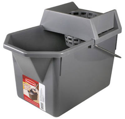 G034-06 Mop Bucket With Wet Mop Wringer - Durable And Efficient Cleaning Tool