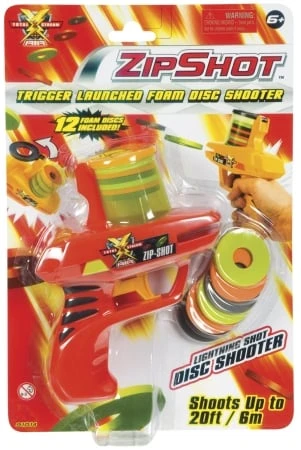 Zip Shot Shooter, 7-inch Foam Disc Shooter In Assorted Colors