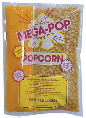 2838 Mega Pop Corn Oil Salt Kit, 24 Count, 8 Oz Each