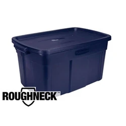Rubbermaid FG2244CPSTEEL 31 Gallon Roughneck Storage Box