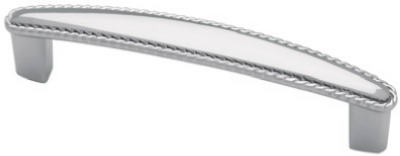 3.78-In. Chrome Rope Cabinet Pull