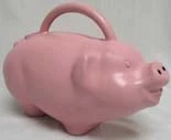 30500 Pig Watering Can - 1.75 Gallon Pink Design