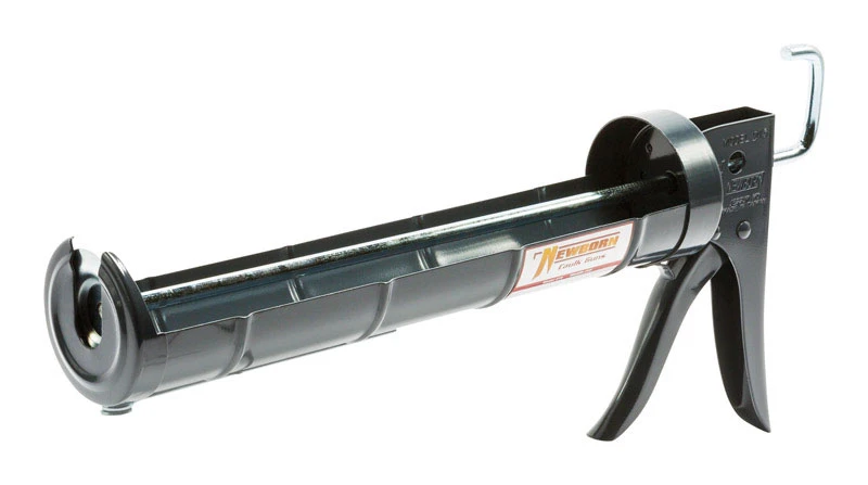 Super Lightweight Steel Ratchet Rod Cradle Caulking Gun, Model 215, 1/4 Gallon