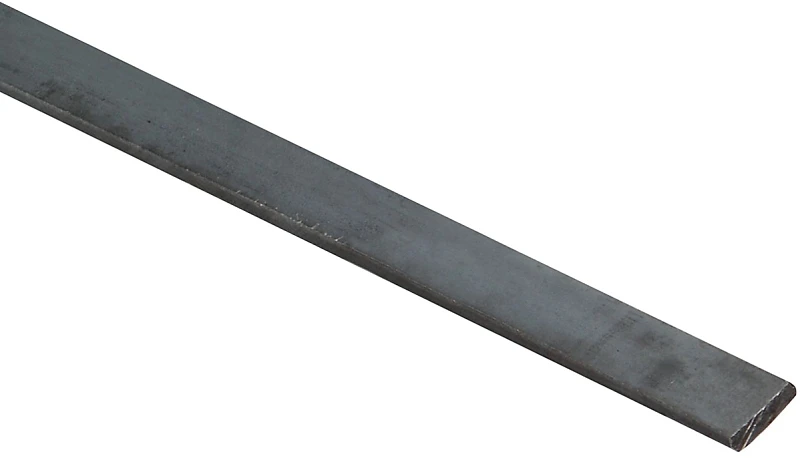 Plain Steel Solid Flat Bar, One Half Inch by Forty Eight Inches by One Eighth Inch