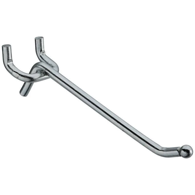 Stanley National Hardware N180-679 National 4 Inch Galvanized Steel Single Hook For Pegboard