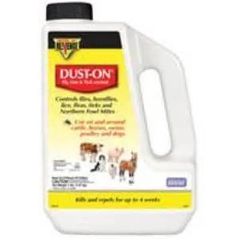 Dust-on Fly & Lice Control, 1.25 Lb Shaker For Livestock And Dogs