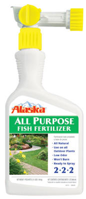 Fish Fertilizer 2-2-2, 1 Quart Liquid Lawn Fertilizer
