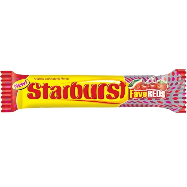 Starburst FaveReds Fruit Chews Fave Reds - 2.07 Ounces