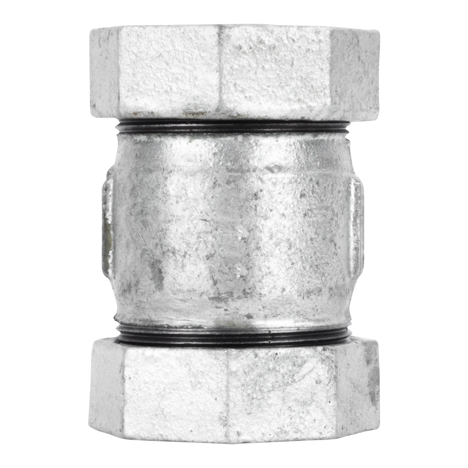 1 In. Compression X 1 In. D Compression Galvanized Malleable Iron 3 In. L Coupling