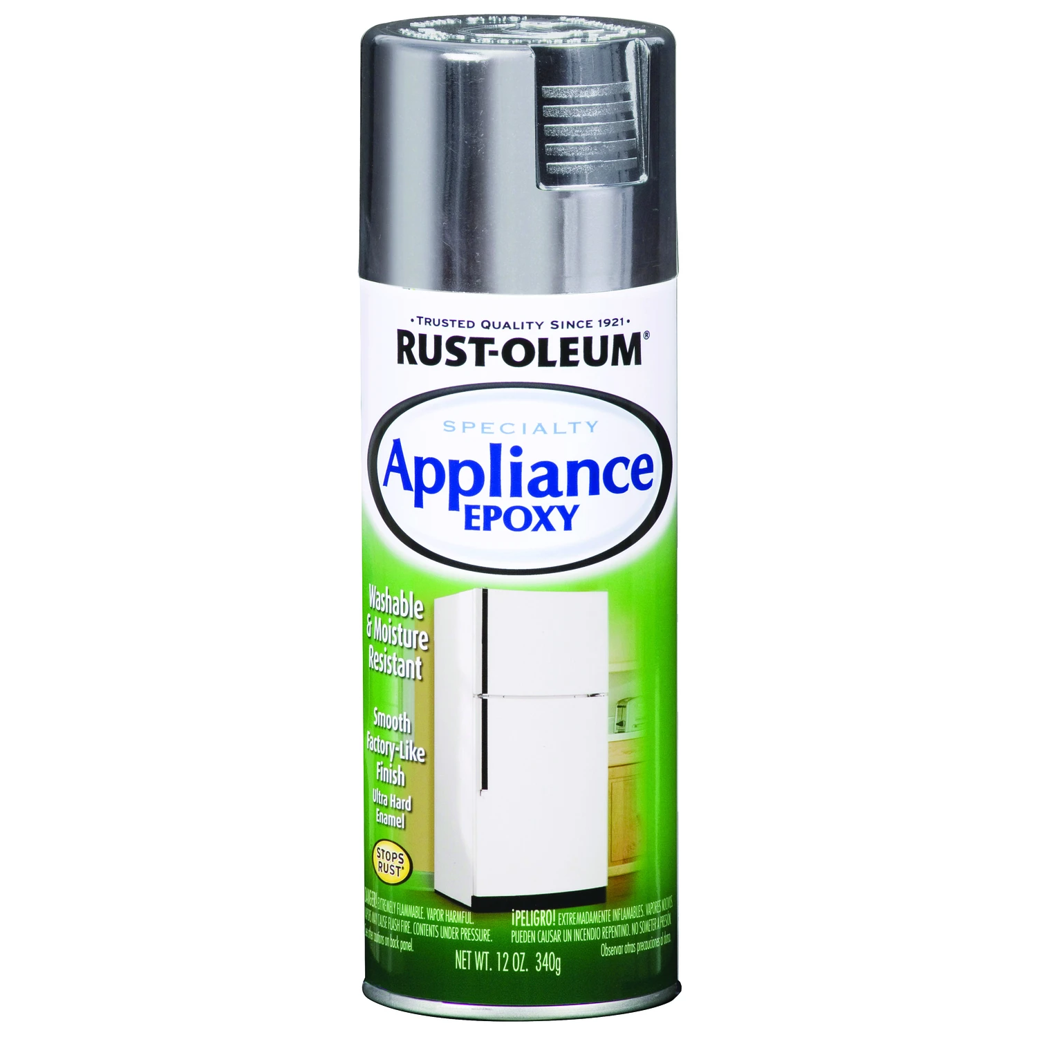 Specialty Gloss Stainless Steel Oil-based Appliance Epoxy 12 Oz - Model 7887830