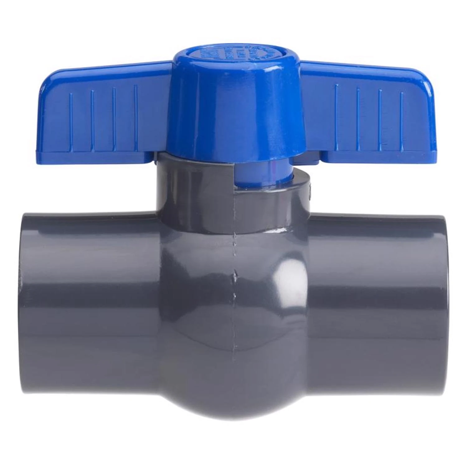 3/4 In. Fip Pvc Quarter Turn Ball Valve, Schedule 80, 150 Psi