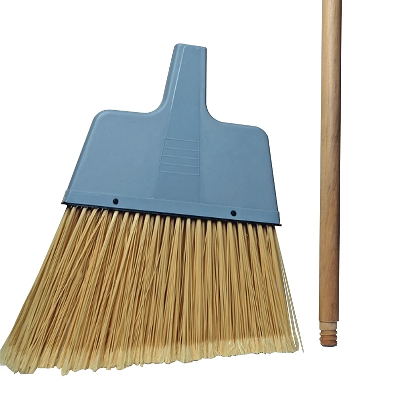 Enterprise Angle Broom With Wood Handle Large