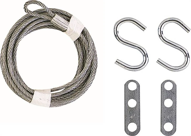 730690 Garage Door Lift Cable, 12 Feet, Steel, Galvanized