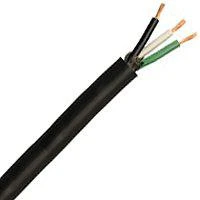 233850408 250-foot 18/3 Gauge Black Sjew Power Cord