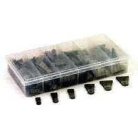 64149 Assorted Handle Wedges 252 Pieces With Display Box And Rivets
