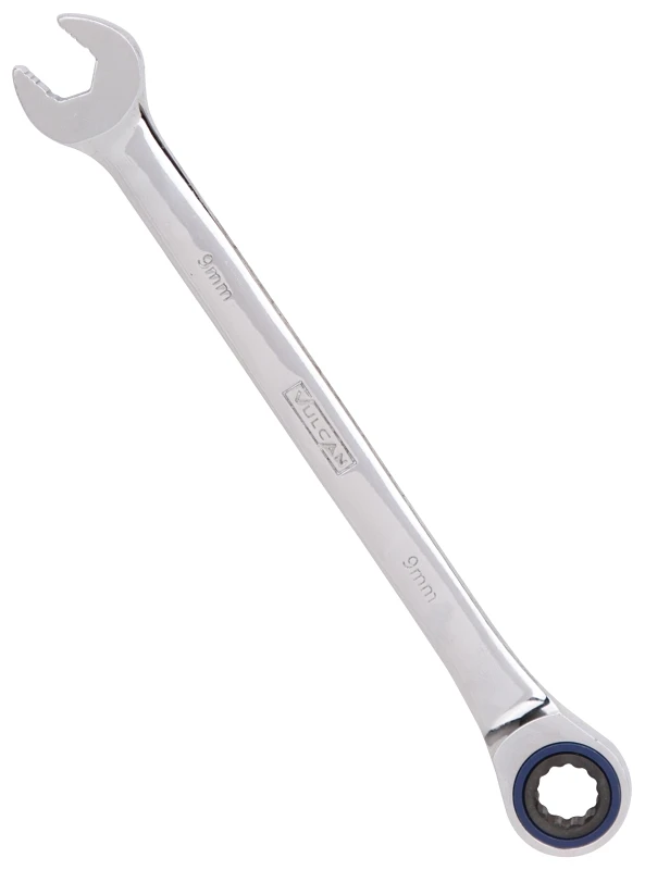 9mm Metric Combination Ratchet Wrench Pg9mm - 72 Tooth Design