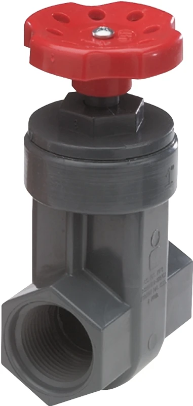Gvg-1500-s 1-1/2 Inch Ips Sxs Pvc Gate Valve - Schedule 80