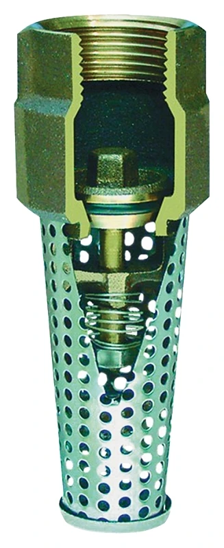 404sb 1-1/4 Inch Foot Valve - Lead Free Silicon Bronze Construction