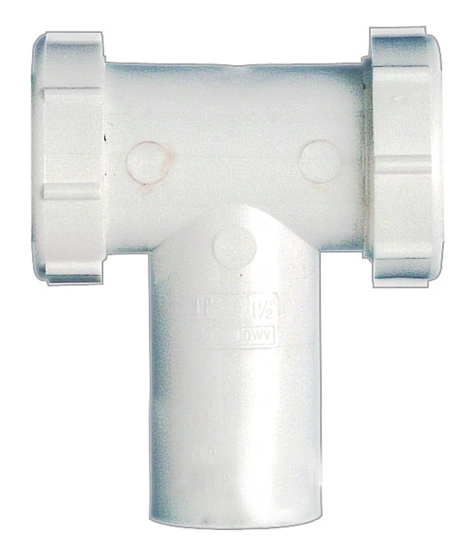 Durable 1-1/2" Center Outlet Waste Tee for Plumbing
