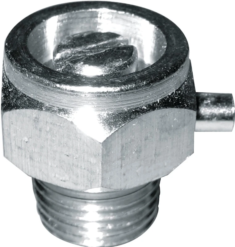 Pp10-8sn Coin Air Valve, Satin Nickel, 2.94 In L X 2 In W X 2.06 In H