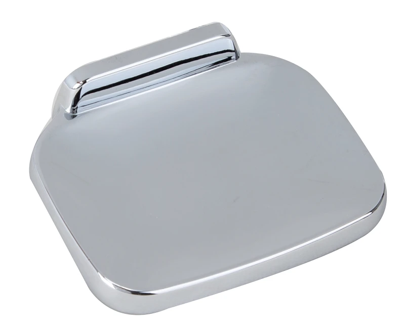 Stylish Wall-Mounted Chrome Soap Dish for Modern Bathrooms