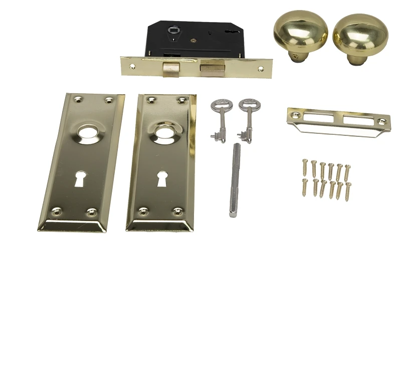 Mortise Lock Kit, Polished Brass, Model 6870372-3l