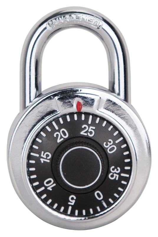 Heavy-duty 2 Inch Wide Stainless Steel Combination Padlock With 3 Dials