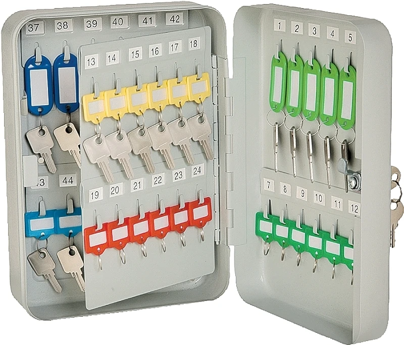 Ts0070-3l 48-key Box, 9.84 X 7.09 X 3.15-inch, Durable Steel Construction