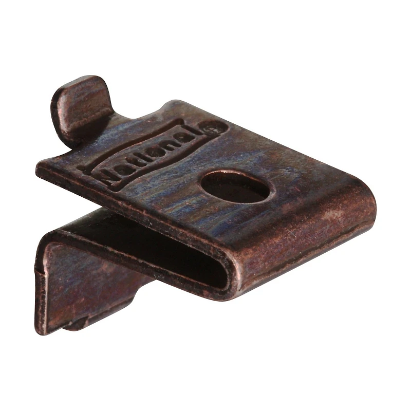 Bronze Shelf Support Bracket for Wall-Mounted Shelving