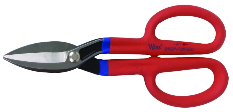 10 In. Tin Straight Regular Pattern Snips Wdf10s